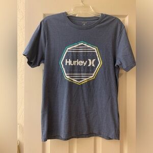 Hurley Men’s Blue Graphic T-shirt
